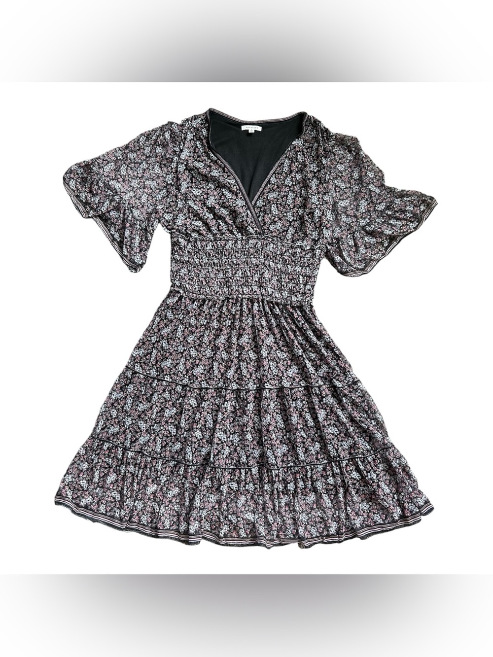 Max Studio floral midi layered and romantic size small